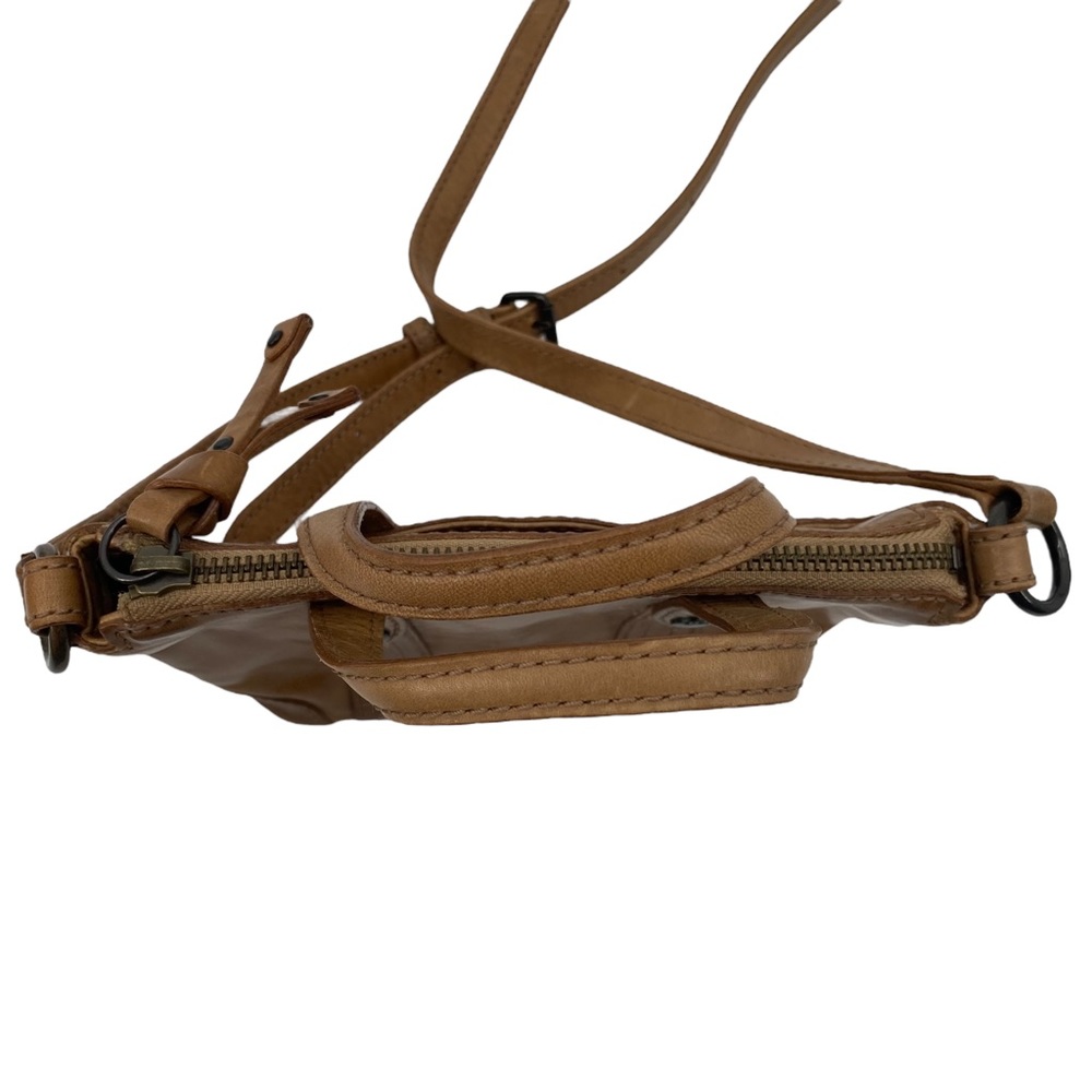 Frye Melissa Mini Shopper Cognac Small Crossbody Purse - Picture 6 of 14